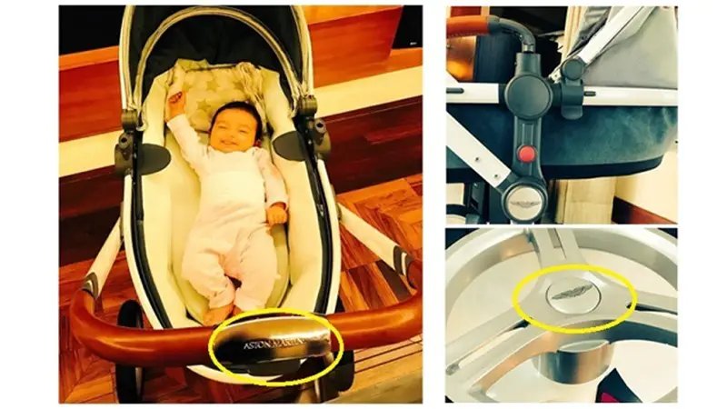 Adnan sami buys limited edition aston martin stroller for daughter