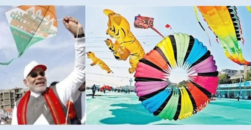Kite Festival Of Gujarat During Uttarayan Makar Sakranti Bollywood Presents
